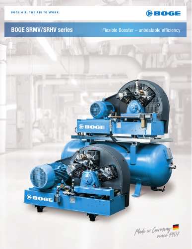 Portada de Booster serie SRHV