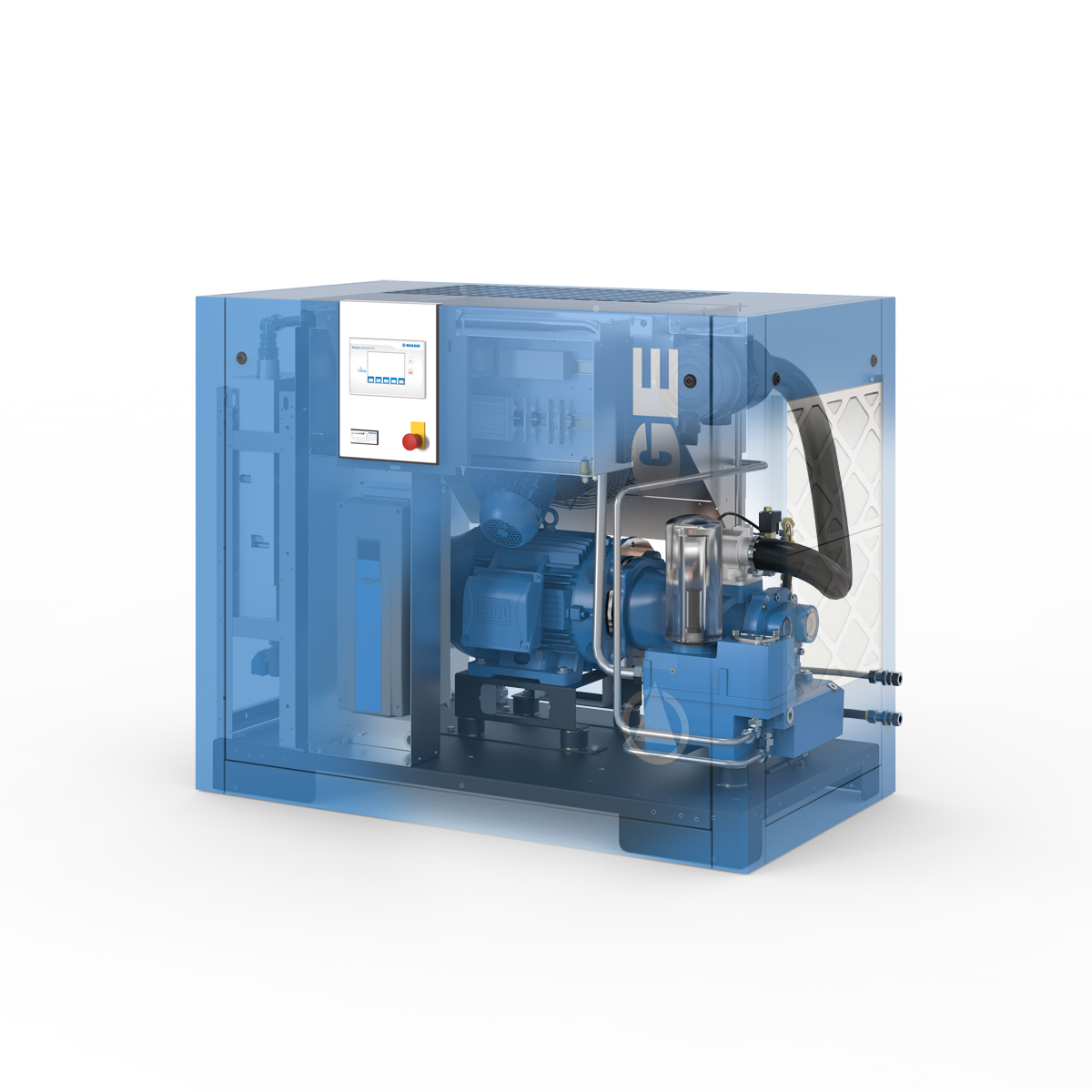 Compresor BOGE disponible para soluciones temporales
